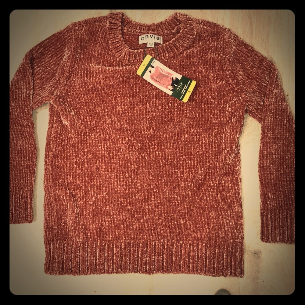 Orvis Chenille Pullover Sweater